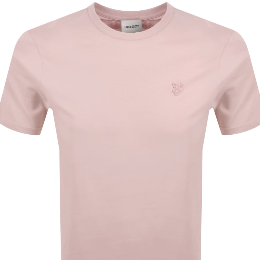Lyle And Scott Superfine T Shirt Pink | Mainline Menswear us